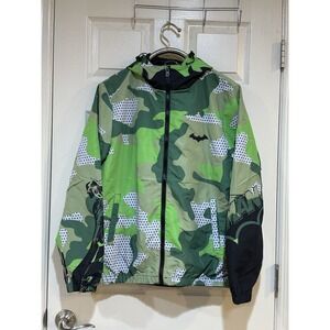 Batman Jacket Men's Tango Hotel Zip‎ Up Hoodie Jacket Size M Nwt